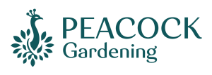 Peacock gardening logo 400 300x107
